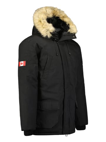 Canadian Peak Parka w kolorze czarnym