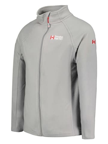 Canadian Peak Kurtka polarowa "Tugeak" w kolorze jasnoszarym