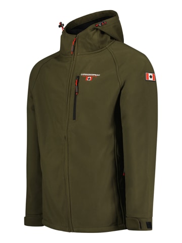 Canadian Peak Softshelljacke "Takiteak" in Khaki