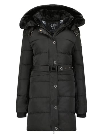 Canadian Peak Płaszcz zimowy "Bettineak" w kolorze czarnym