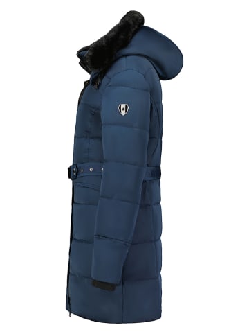 Canadian Peak Płaszcz zimowy "Bettineak" w kolorze granatowym