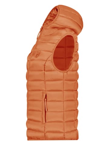 Canadian Peak Doorgestikte bodywarmer "Vakitaleak" oranje