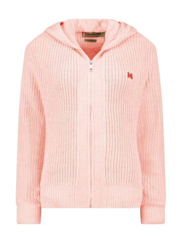 Canadian Peak Cardigan in Rosa