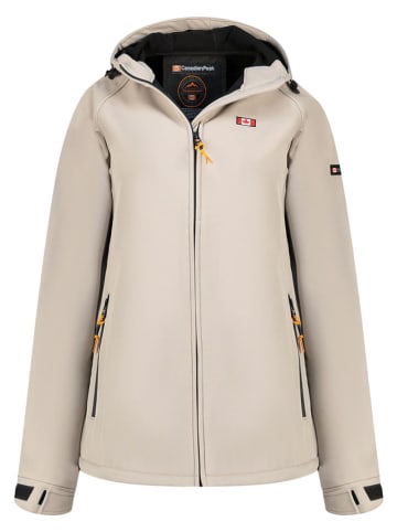 Canadian Peak Kurtka softshellowa "Tamigoglasseak" w kolorze beżowym