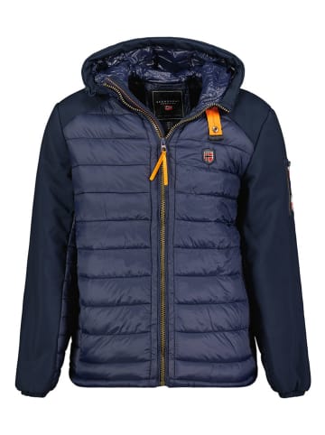 Canadian Peak Doorgestikte jas "Abatoreak" donkerblauw