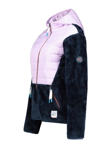 Canadian Peak Fleece jas "Typologieak" donkerblauw/lila