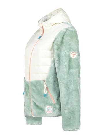 Canadian Peak Fleecejacke "Typologieak" in Mint/ Weiß
