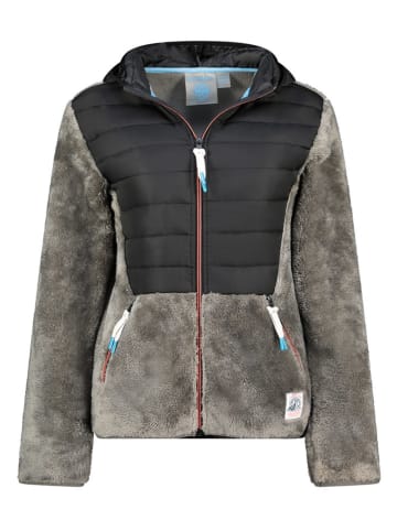 Canadian Peak Fleece jas "Typologieak" grijs/zwart