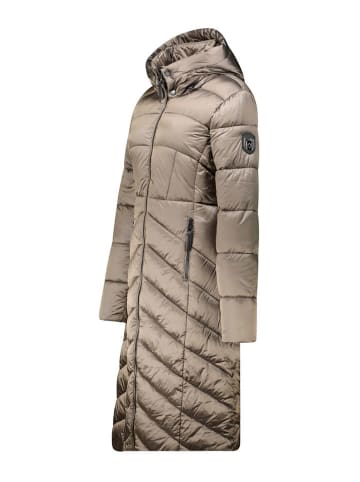 Canadian Peak Doorgestikte mantel "Blancheak" taupe