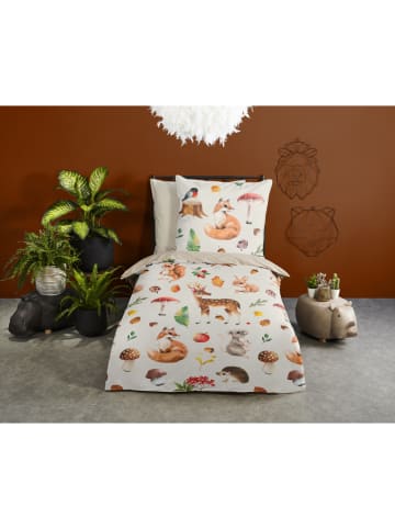 Good Morning Bettwäsche-Set "Autumn" in Beige