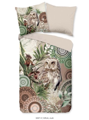 Hip Flanell-Bettwäsche-Set "Hip" in Beige