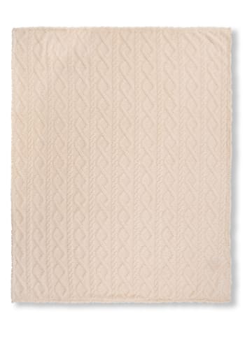 Descanso Plaid "Descanso" beige