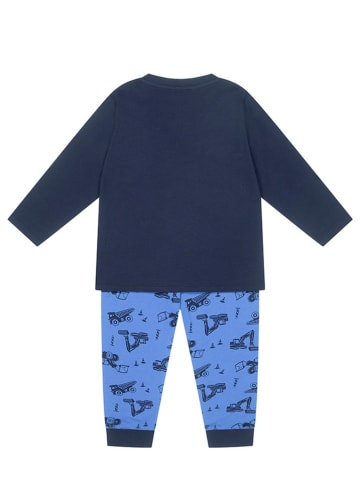 Salt and Pepper Pyjama donkerblauw