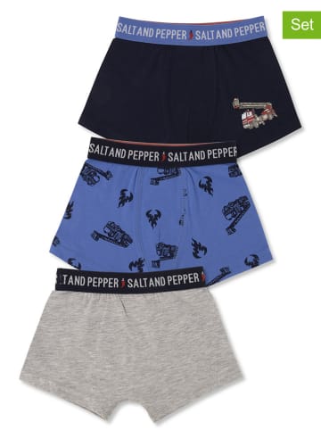 Salt and Pepper 3er-Set: Boxershorts in Bunt