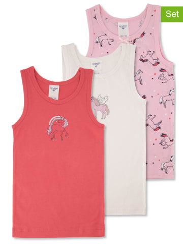 Salt and Pepper 3-delige set: onderhemden meerkleurig