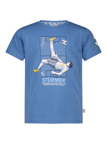 Salt and Pepper Shirt in Blau