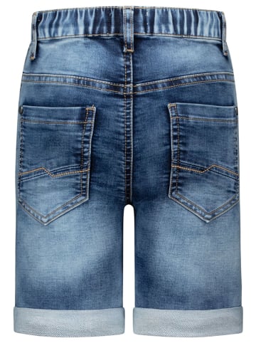 Salt and Pepper Spijkershort blauw
