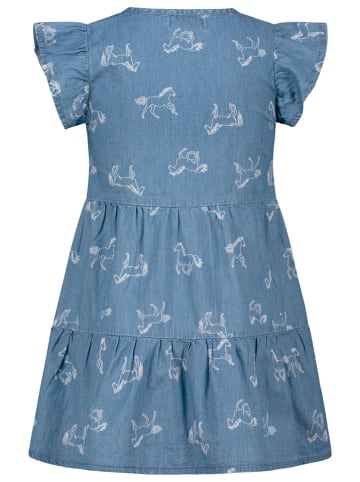 Salt and Pepper Jurk blauw