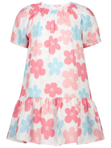 Salt and Pepper Jurk wit/roze/lichtblauw