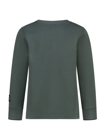 Salt and Pepper Sweatshirt "Tractor" kaki