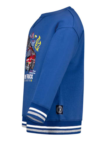 Salt and Pepper Sweatshirt "Fire truck" in Blau