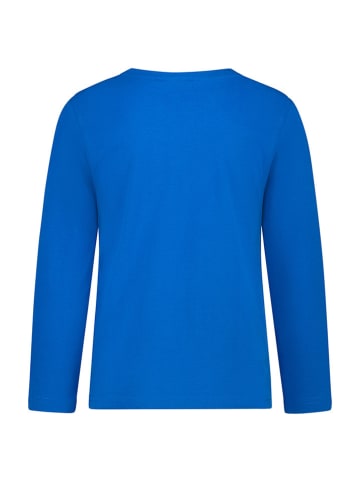 Salt and Pepper Longsleeve "Rescue team" in Blau