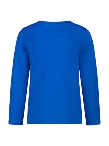 Salt and Pepper Longsleeve "Tractor" blauw