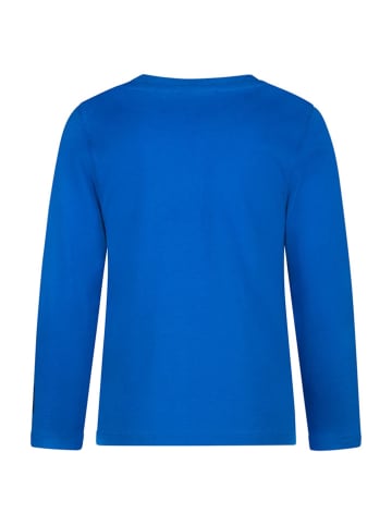 Salt and Pepper Longsleeve "Tractor" in Blau