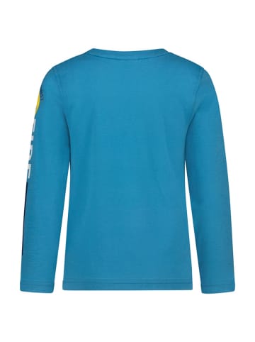 Salt and Pepper Longsleeve "Firefighter" blauw