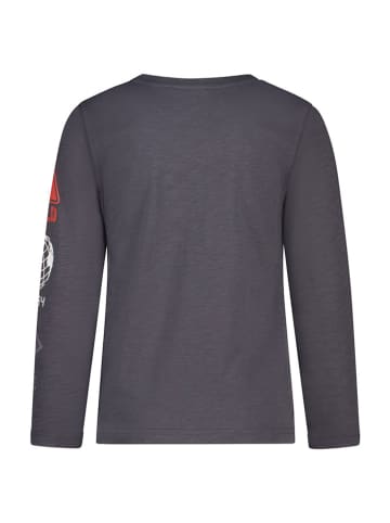 Salt and Pepper Longsleeve "T-Rex" antraciet