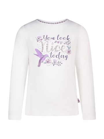 Salt and Pepper Longsleeve "Colibri" wit