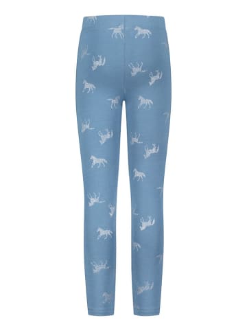 Salt and Pepper Legginsy w kolorze błękitnym