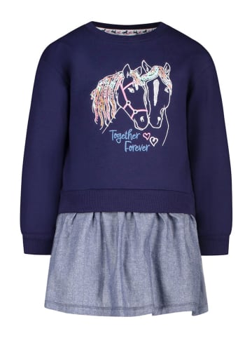 Salt and Pepper Kleid in Dunkelblau