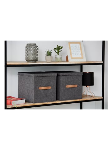 STORE IT Ordnungsbox in Grau - (B)33 x (H)33 x (T)33 cm