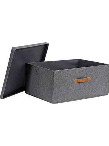 STORE IT Ordnungsbox in Anthrazit - (B)54 x (H)25 x (T)40 cm