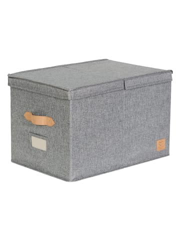 STORE IT Ordnungsbox "Premium" in Grau - (B)33 x (H)50 x (T)32 cm