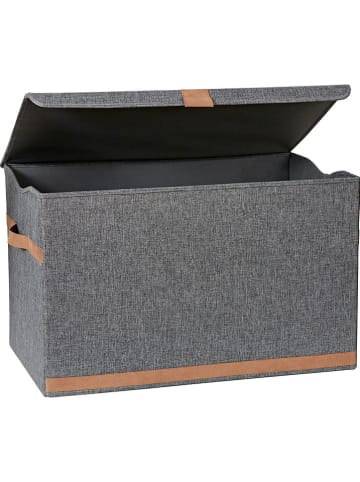 STORE IT Aufbewahrungstruhe in Anthrazit - (B)62 x (H)39 x (T)37,5 cm