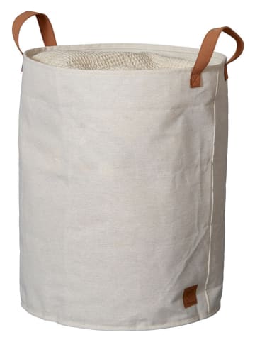 STORE IT Kosz w kolorze beżowym - wys. 50 x Ø 40 cm