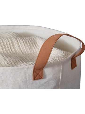 STORE IT Kosz w kolorze beżowym - wys. 50 x Ø 40 cm