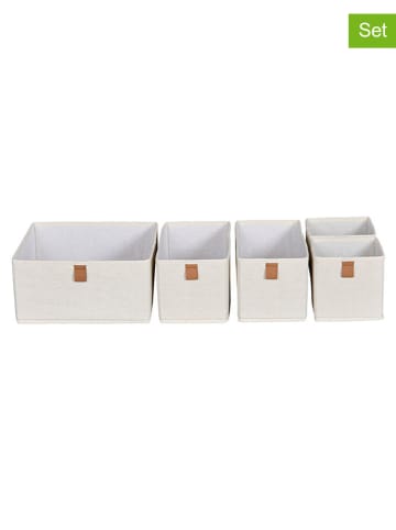 STORE IT 5tlg. Organizer-Set in Creme