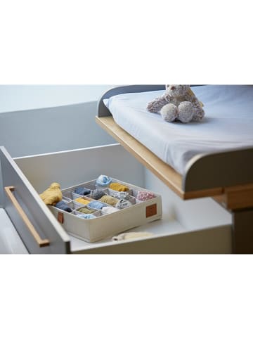 STORE IT Organizery (2 szt.) w kolorze kremowym na bieliznę - 30 x 8 x 30 cm