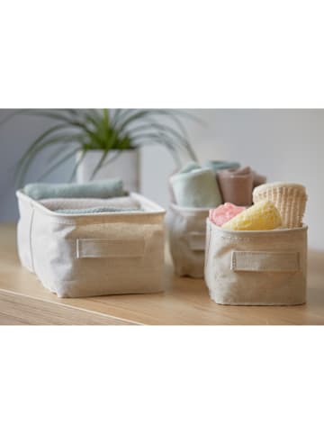 STORE IT 3er-Set: Aufbewahrungskörbe in Creme