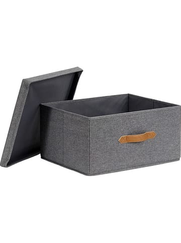 STORE IT Ordnungsbox in Anthrazit - (B)43 x (H)21 x (T)33 cm