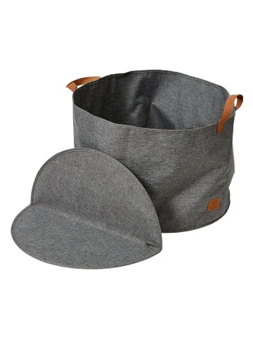 STORE IT Rundkorb in Grau - (H)30 x Ø 30 cm