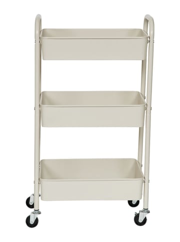 STORE IT Rollwagen in Beige - (B)44 x (H)78 x (T)30,5 cm