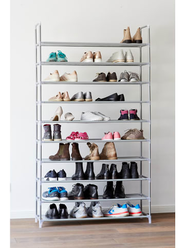 STORE IT Regał w kolorze szarym na buty - 100 x 174 x 28 cm