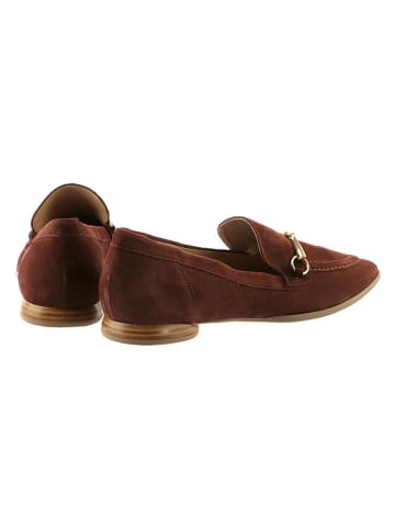 Högl Leder-Mokassins "Elodie" in Braun