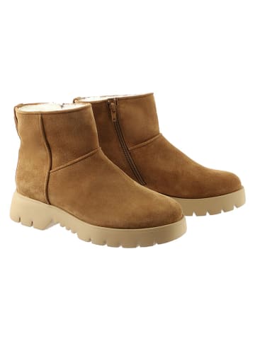 Högl Leren enkelboots "Anton" camel