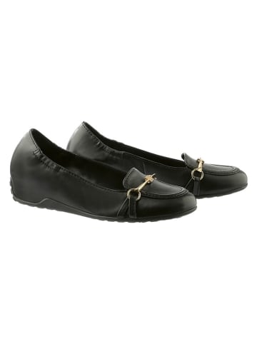 Högl Leren mocassins "Marina" zwart