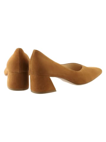 Högl Leder-Pumps "Sheryl" in Camel